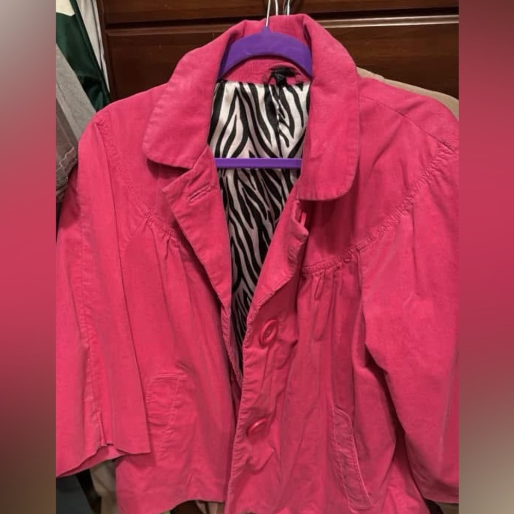 Pink coat